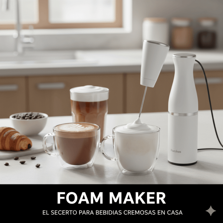 Foam Maker: el secreto para bebidas cremosas en casa