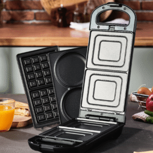 Sandwichera con placas intercambiables